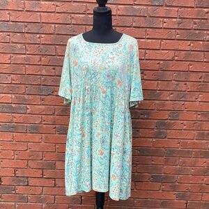 Haptics Floral Dress with Pockets M